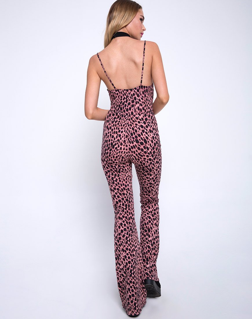 Afbeelding van Soda Catsuit in Pink Cheetah