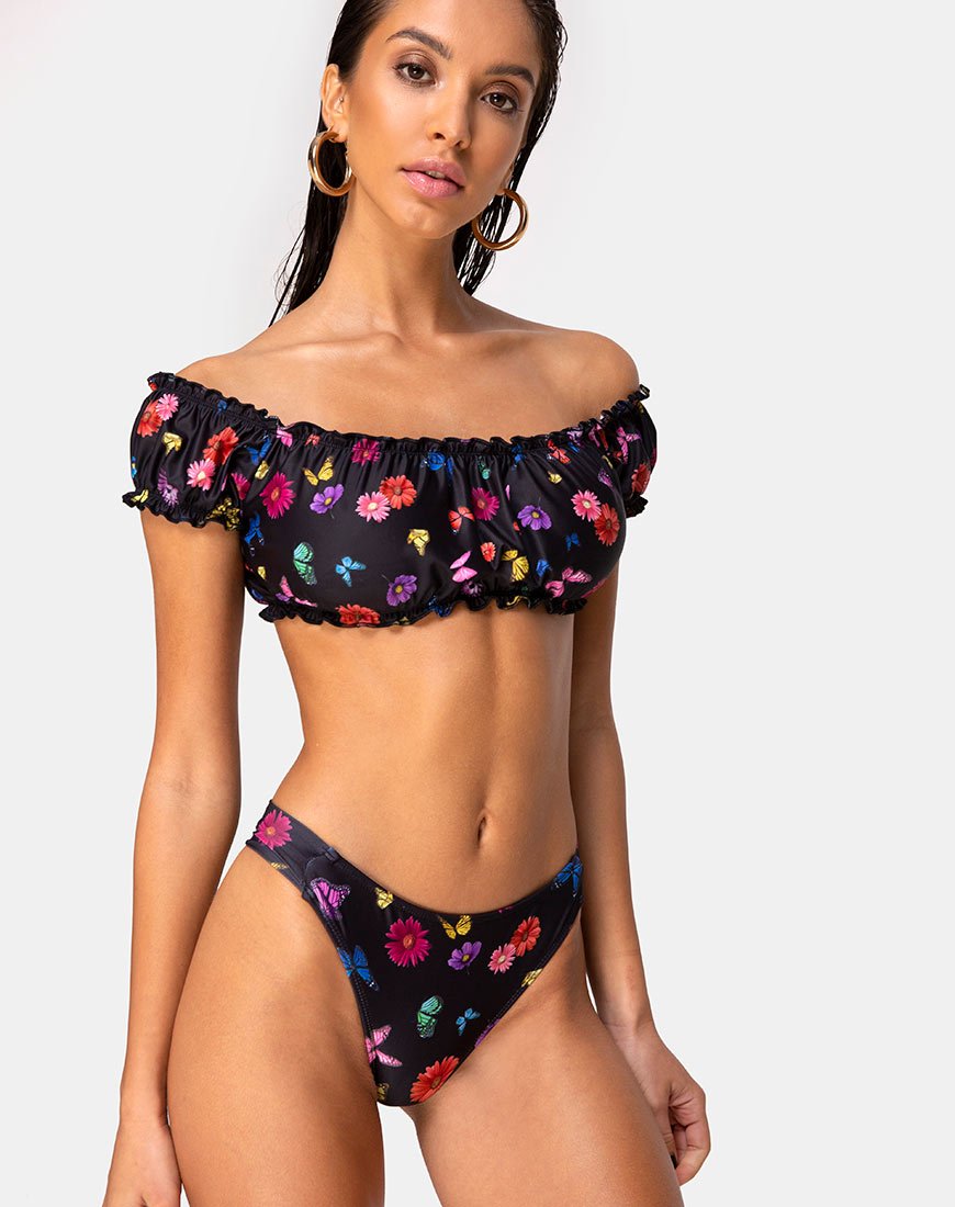 Dita Bikinibroekje Vlinderbloemig