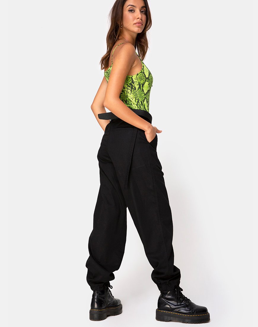 Afbeelding van Sol Bodice in Snake Lime