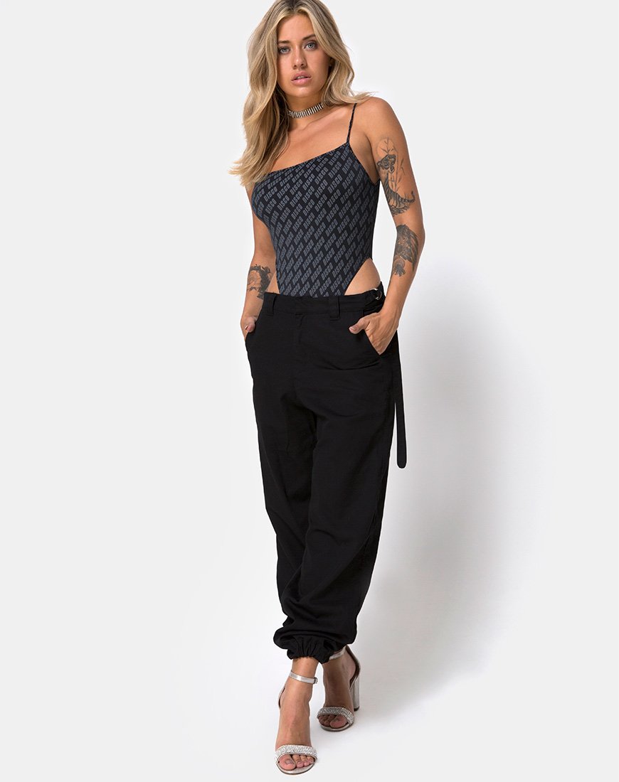 Afbeelding van Solemo Bodice in Diagonaal Disco Zilver