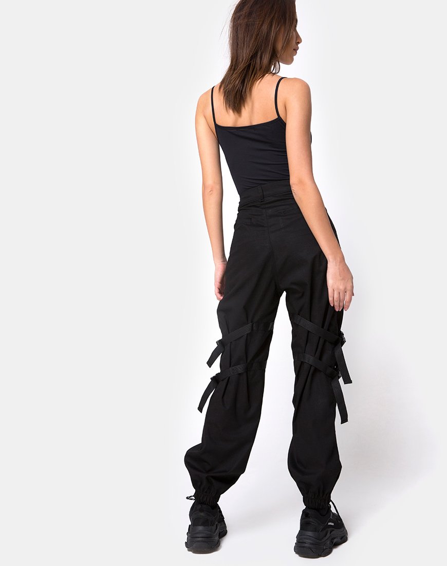 Afbeelding van Solemo Bodice in Zwart Fast Love