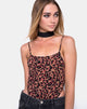 Afbeelding van Solemo Bodice in Jungle Leopard