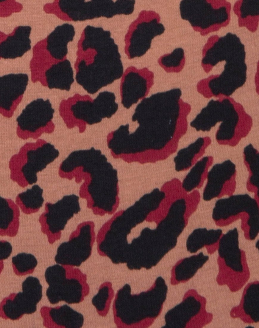 Afbeelding van Solemo Bodice in Jungle Leopard
