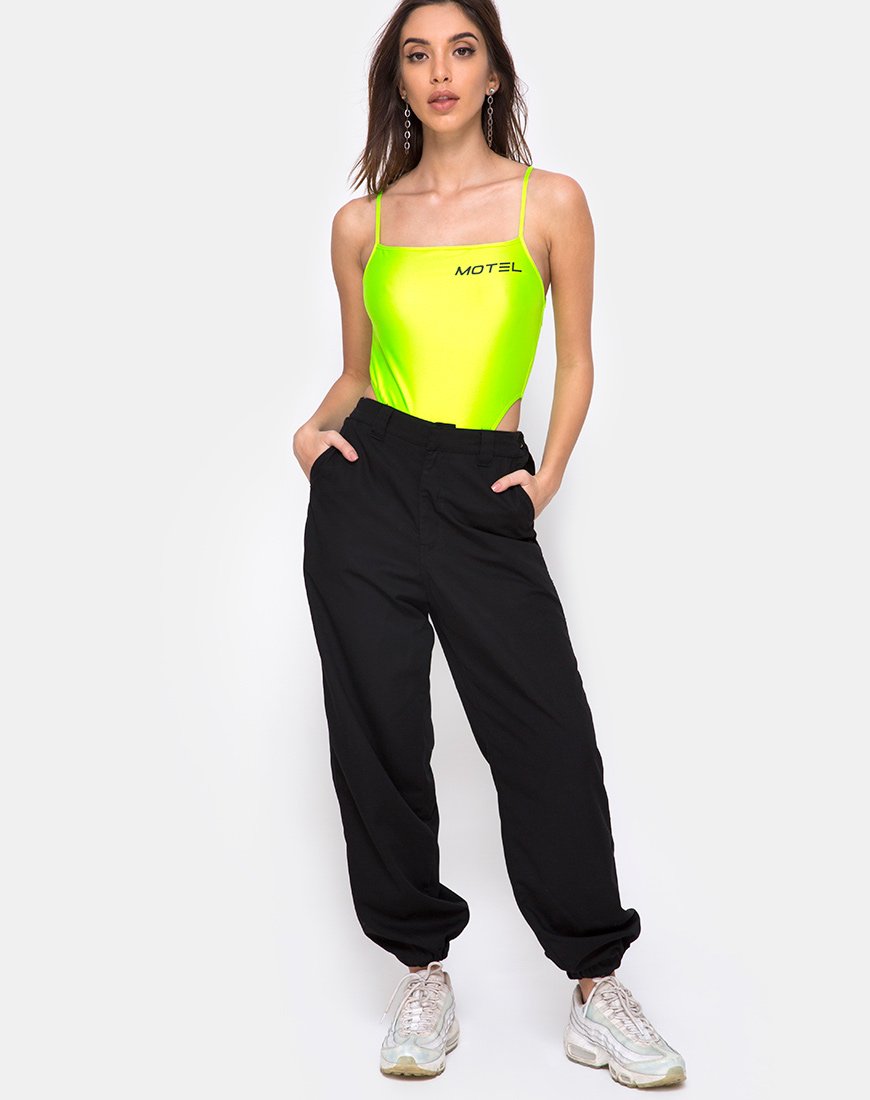 Afbeelding van Solemo Bodice in Nylon Groen Motel