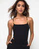 Afbeelding van Soles Bodice in Black Clasp Gold