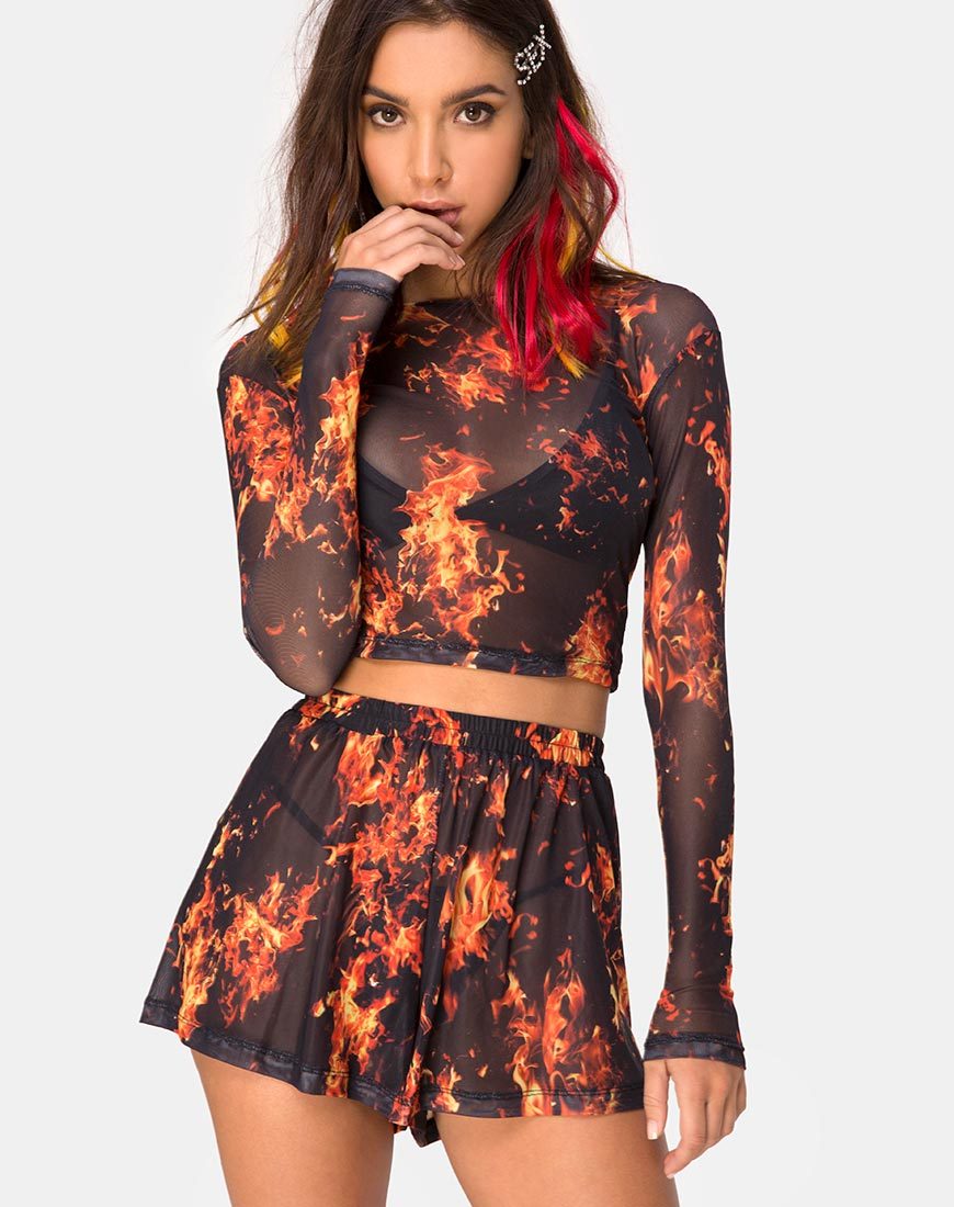 Boris Kort in Fire Mesh