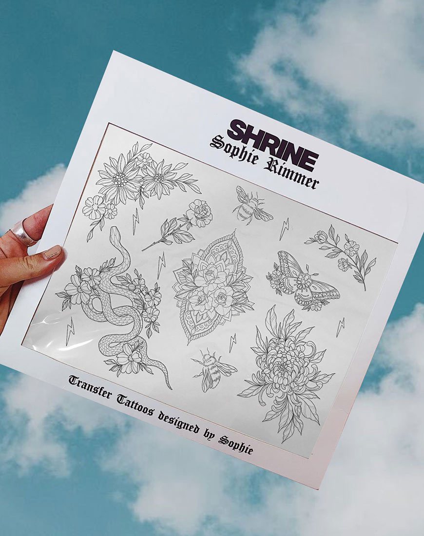 Sophie Rimmer Bloemen Tatoeages van Gypsy Shrine