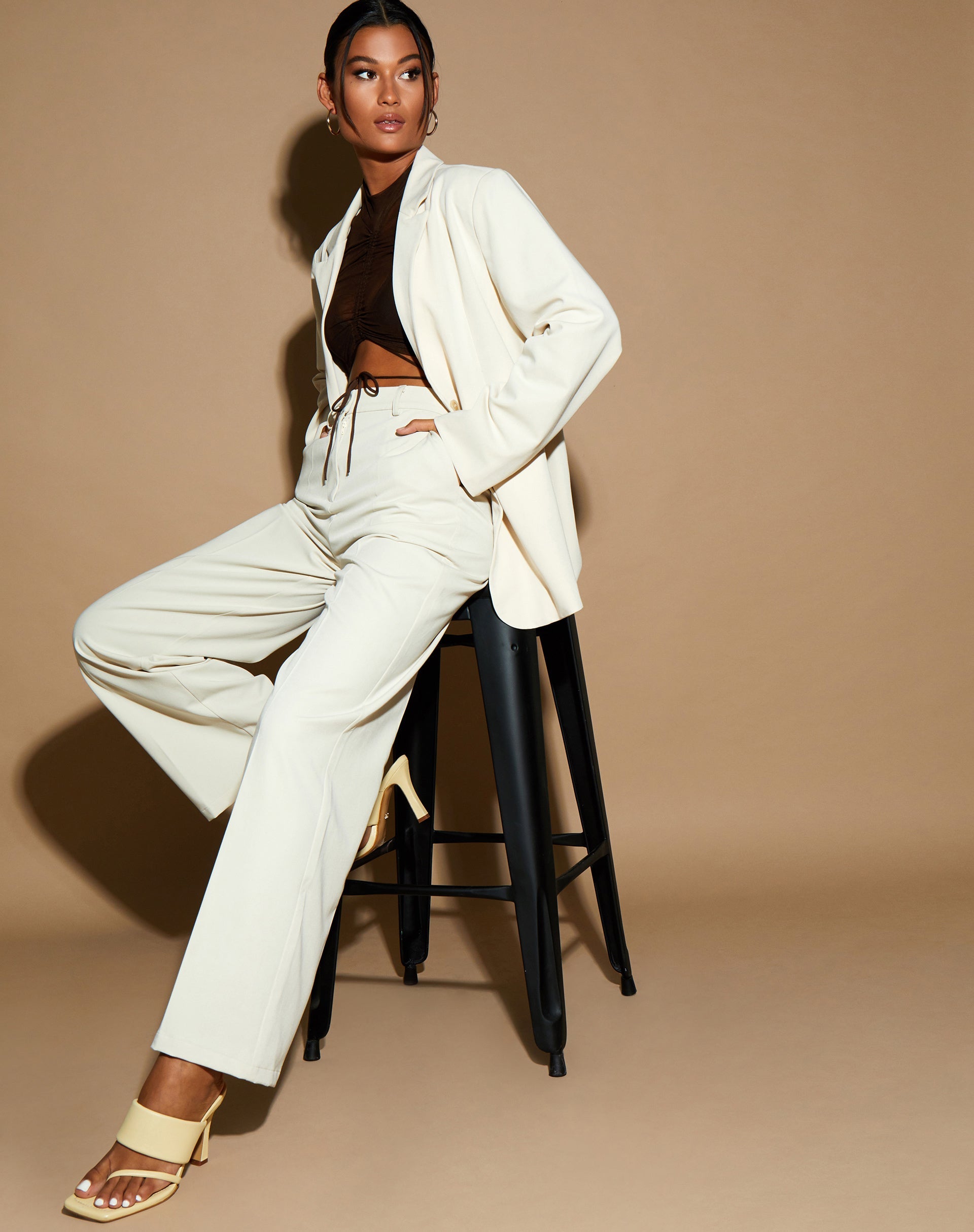 Afbeelding van Maiwa Blazer in Crème