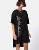 Afbeelding van Step Hem Art Expression Oversized T-shirt Jurk