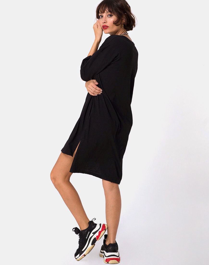 Afbeelding van Step Hem Art Expression Oversized T-shirt Jurk