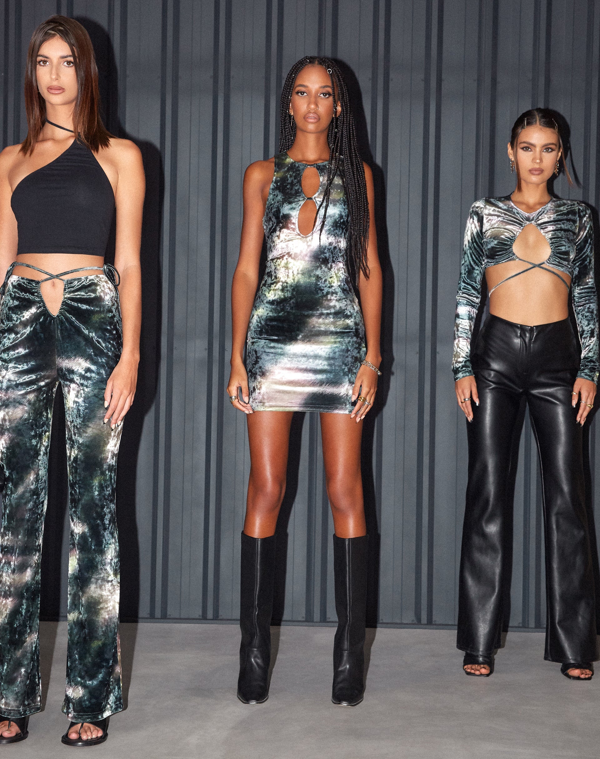 Afbeelding van MOTEL X IRIS Sarita Broek in Abstract Camo