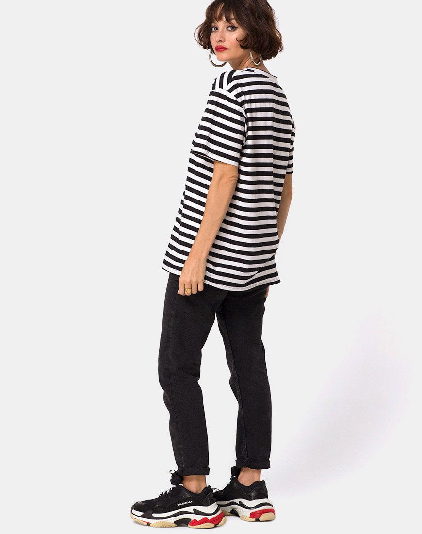 Afbeelding van Oversize Basic Tee in Make Art Great Again