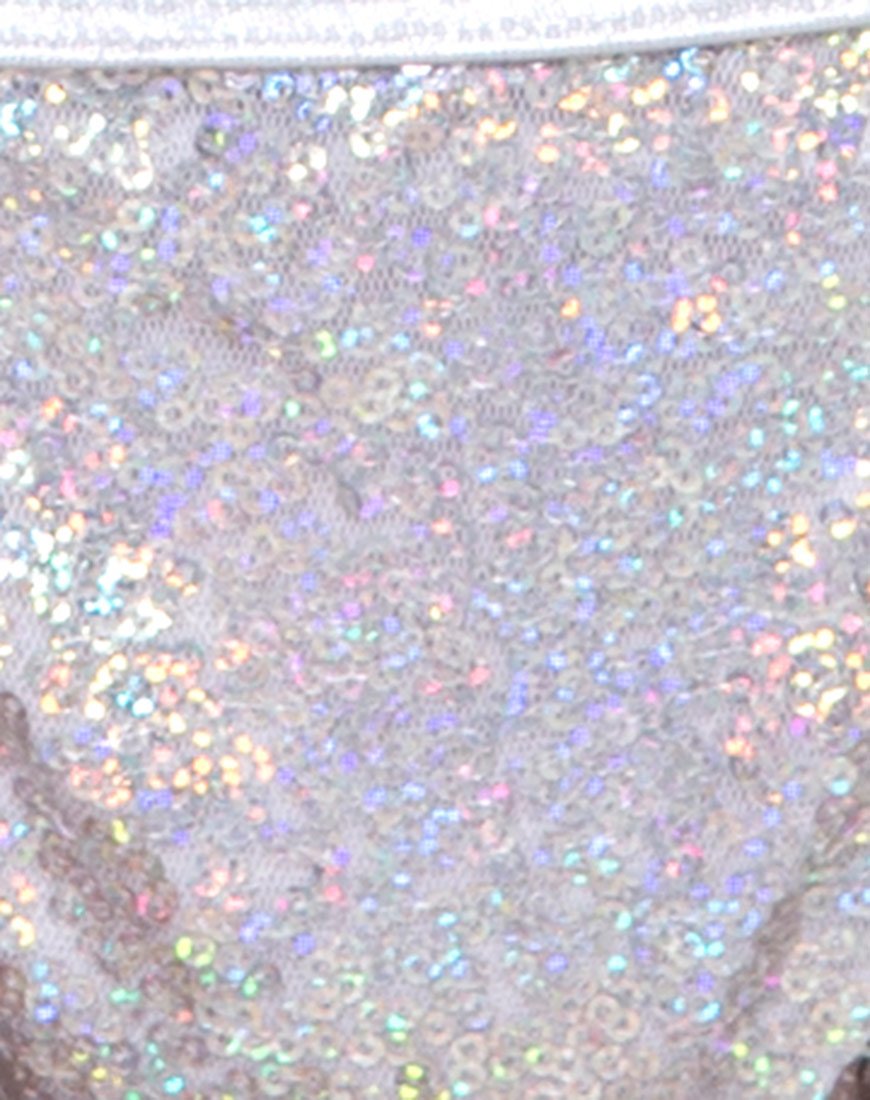 Afbeelding van Sugar Rush Bikinibroekje in Pailletten Diamantglans
