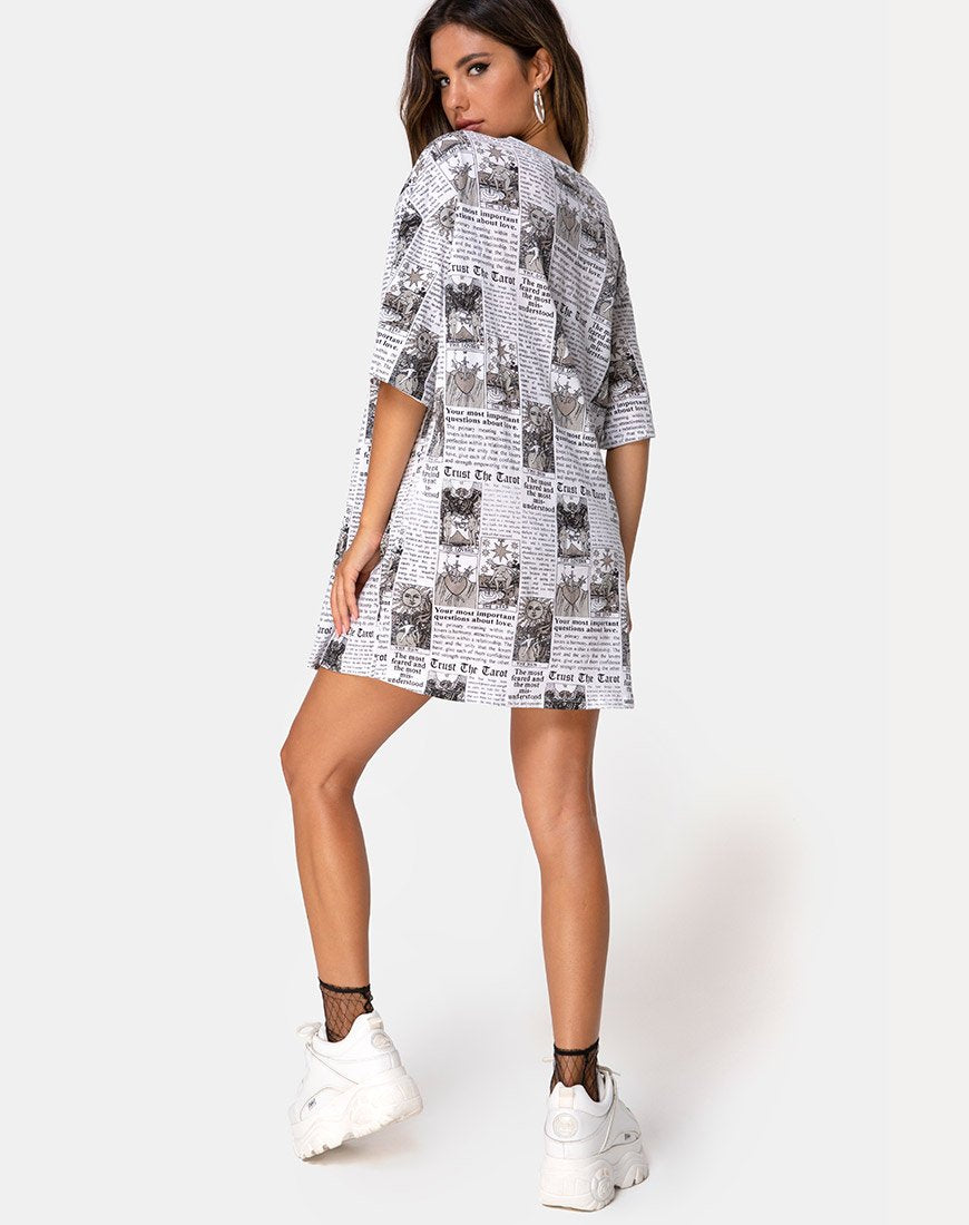 Afbeelding van Zonnige kus T-shirt in Tarot