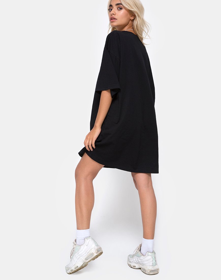 Afbeelding van Sunny Kiss Oversize T-shirt in Tokio Techno