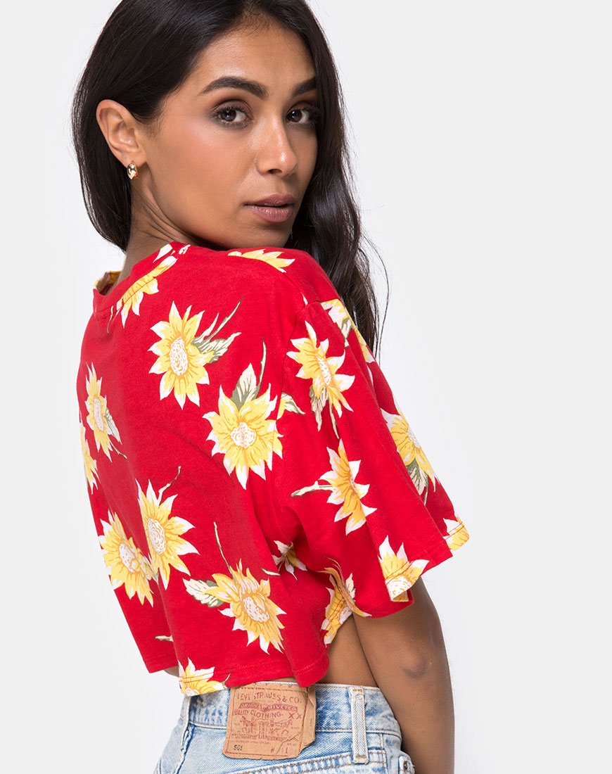 Afbeelding van Super Cropped Tee in Sunny Days