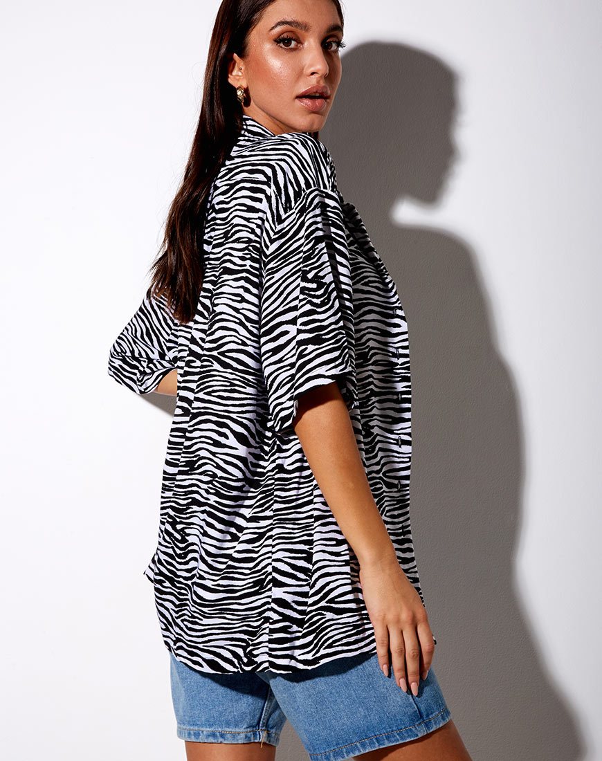 Taelsa overhemd in Classic Zebra