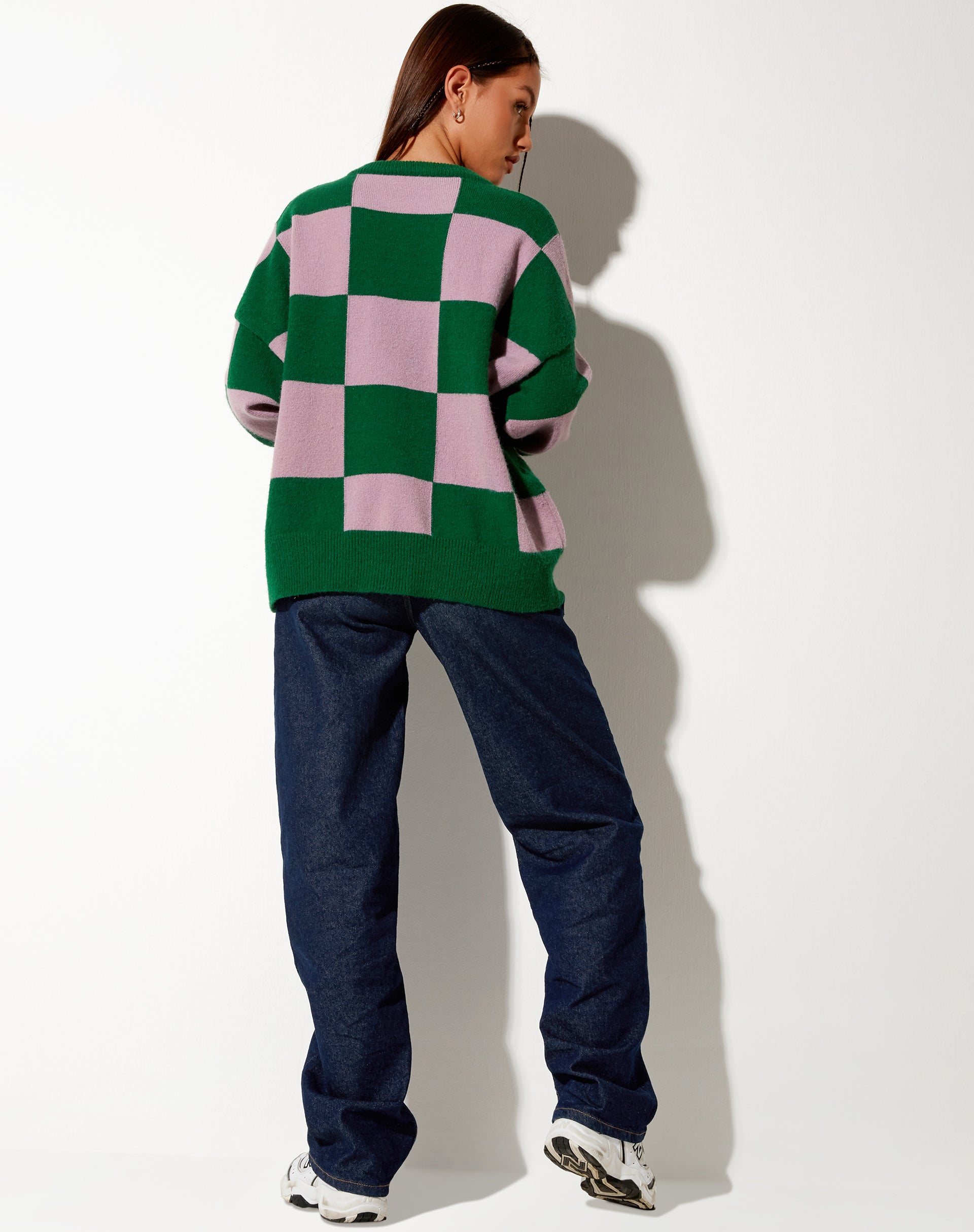 Afbeelding van Tamari Sweatshirt in Roze en Groen