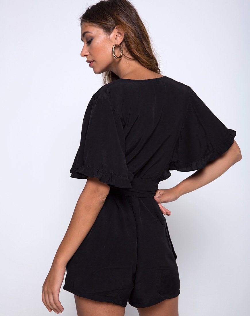 Tamiko jumpsuit in zwart