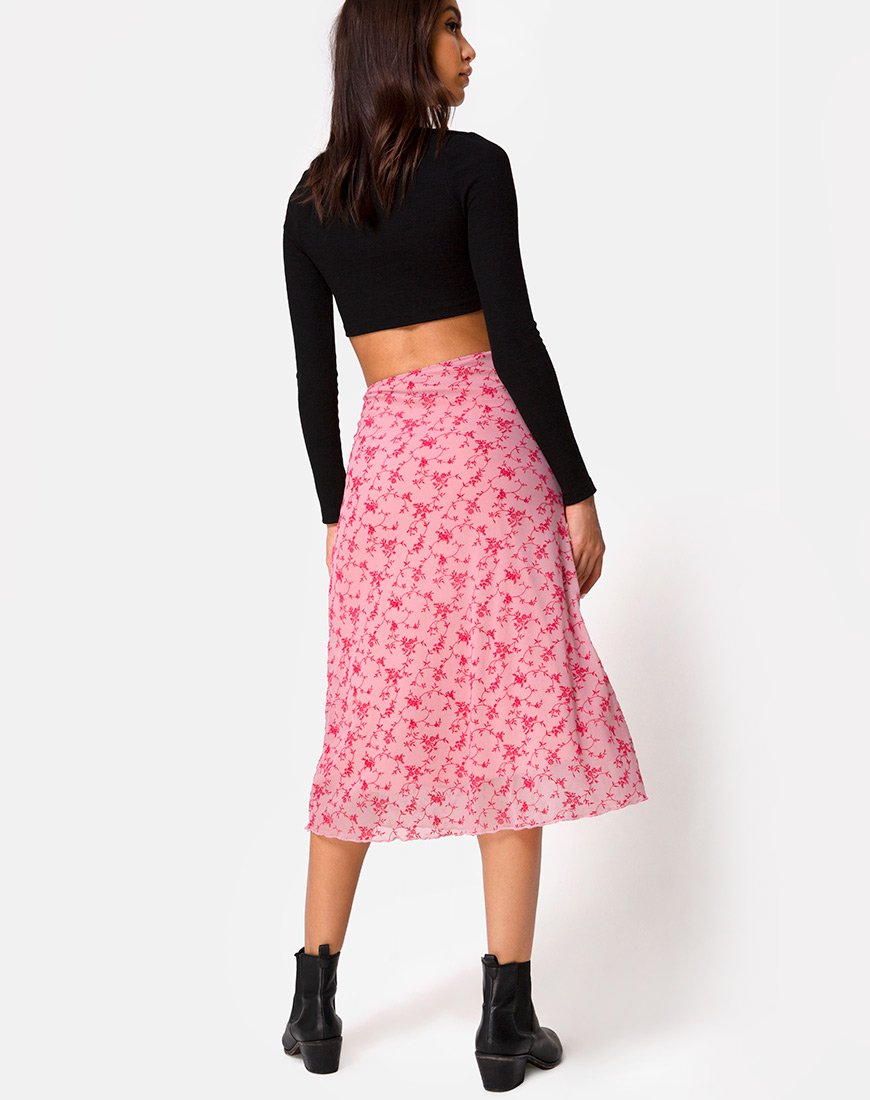 Taura rok in Love Bloom Pink Flock