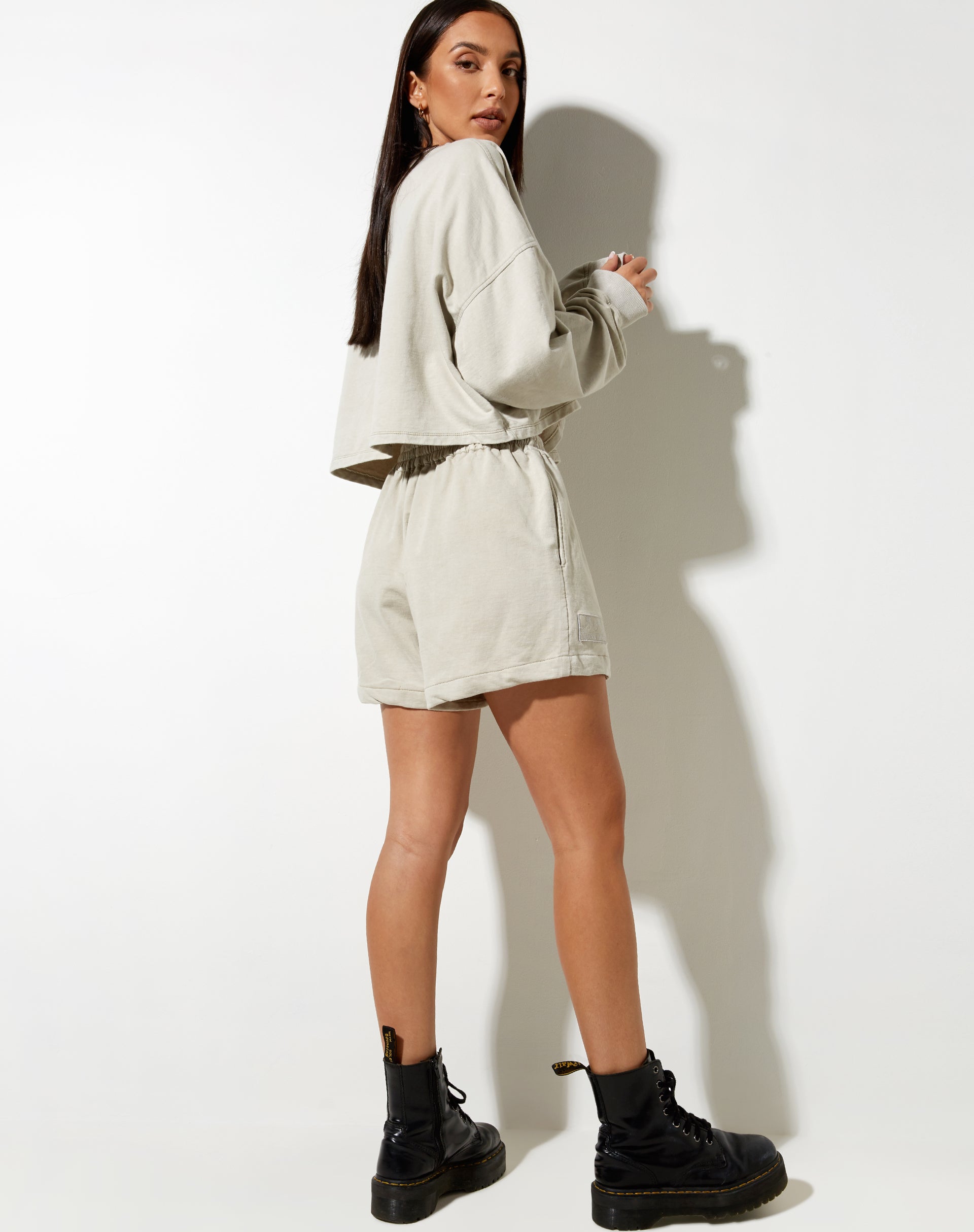 Afbeelding van Terry Short in Kokosmelk Cherubijn Lamour Label Embro