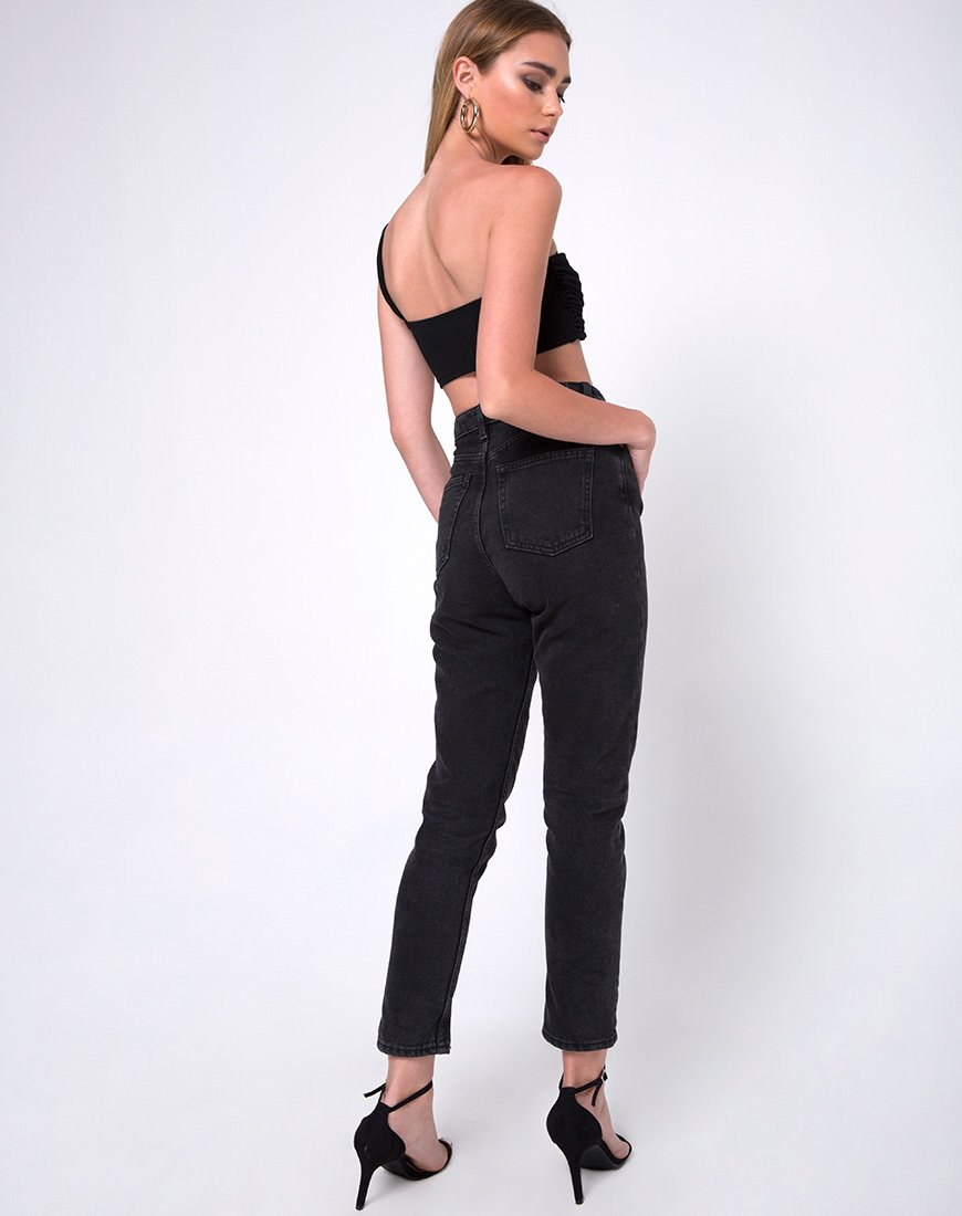 Afbeelding van Tetric Crop Top in Zwart