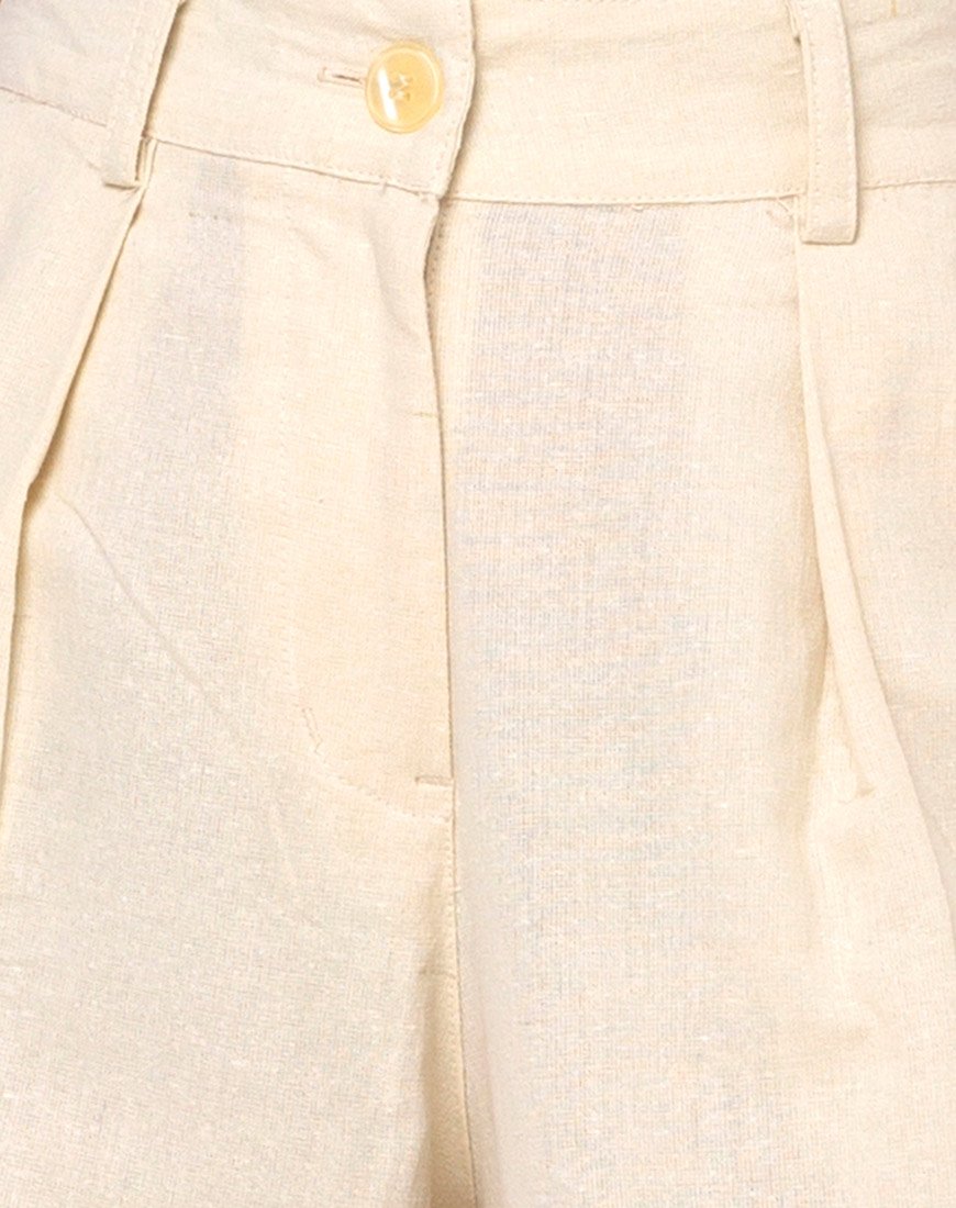 Afbeelding van Yeva Flare Broek in Ecru