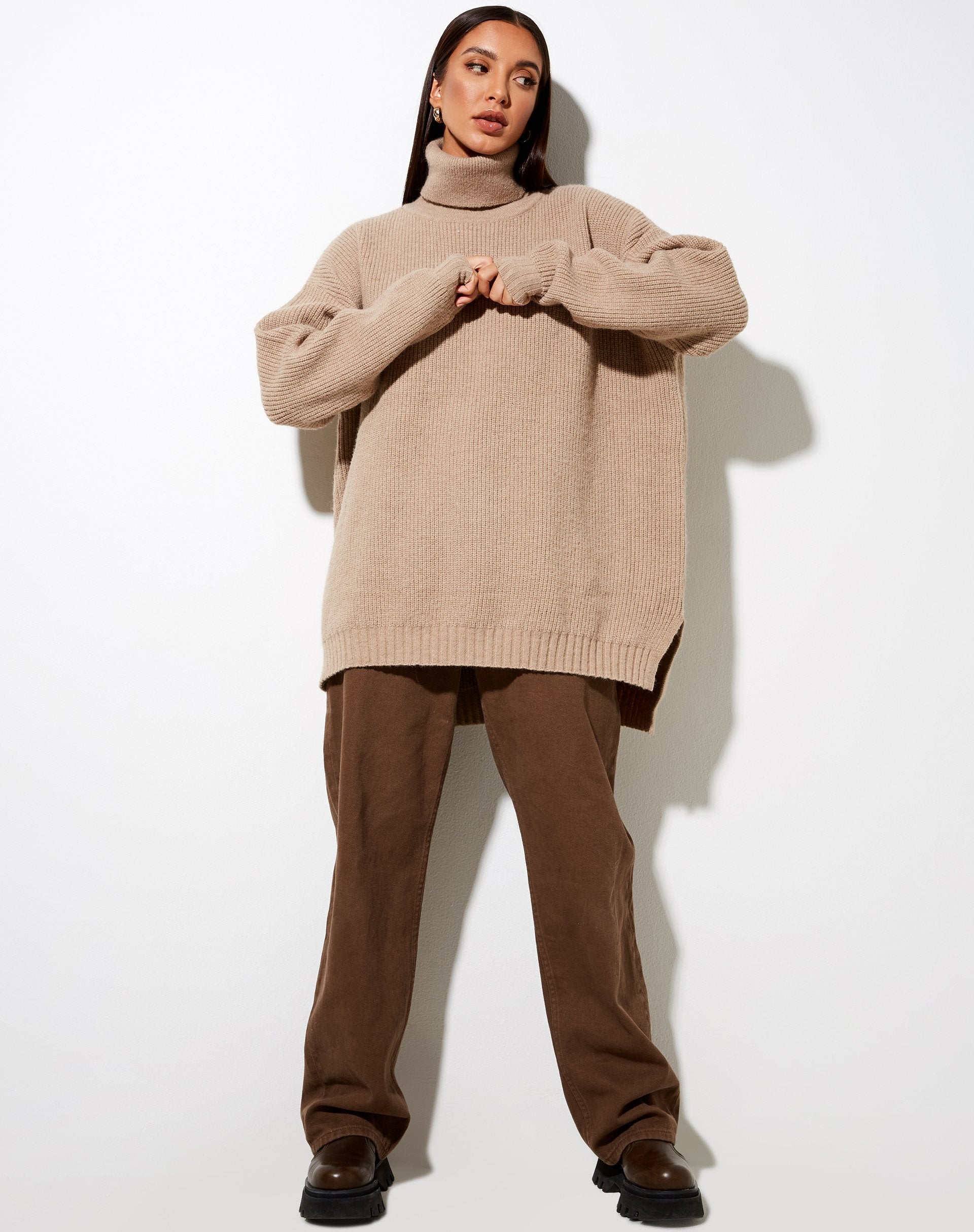 Afbeelding van Thach trui in grijs beige