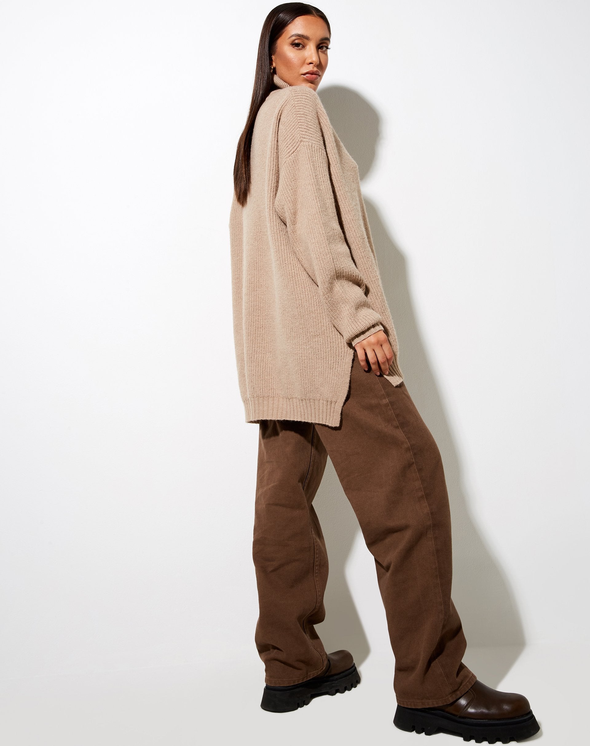 Afbeelding van Thach trui in grijs beige