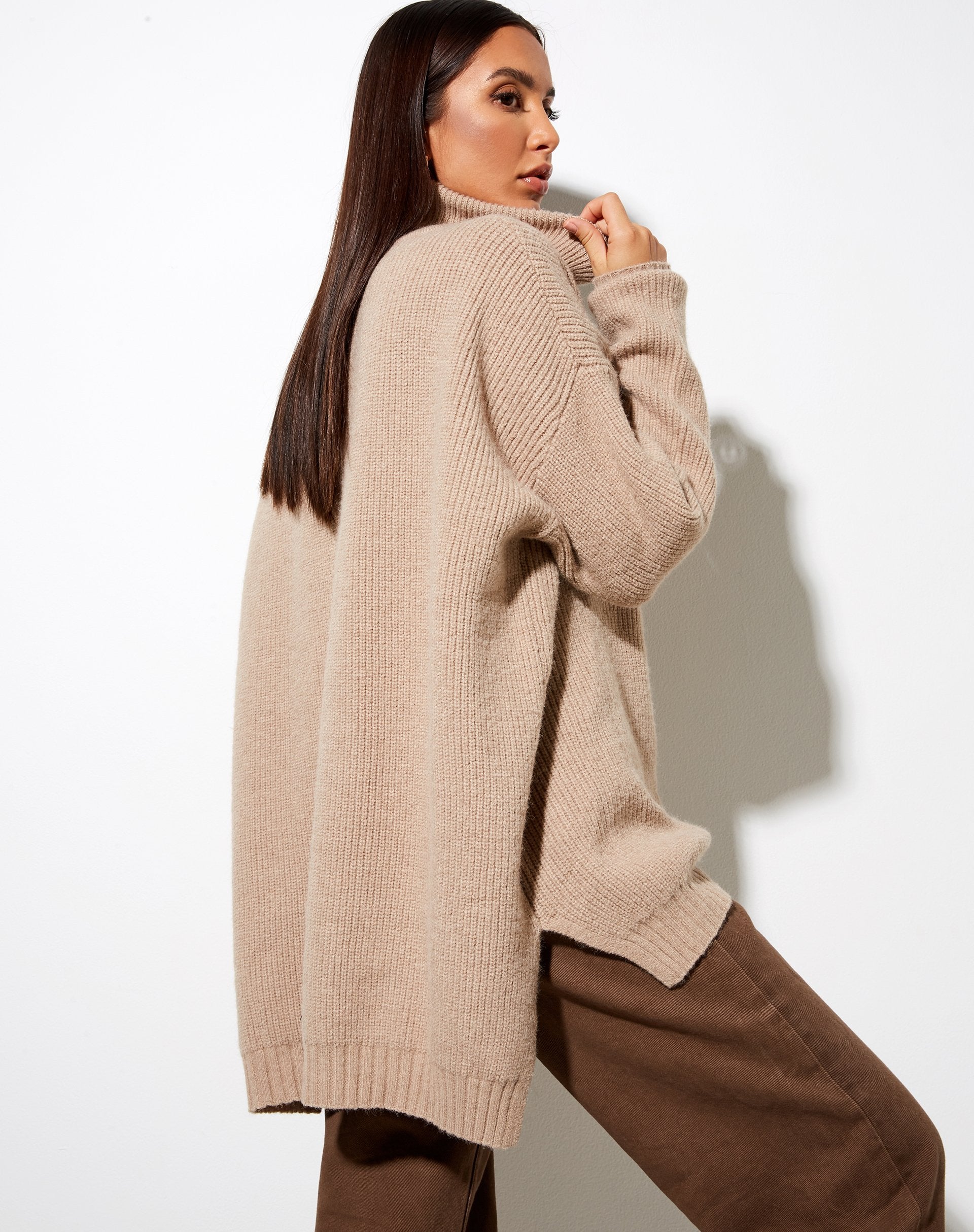 Afbeelding van Thach trui in grijs beige