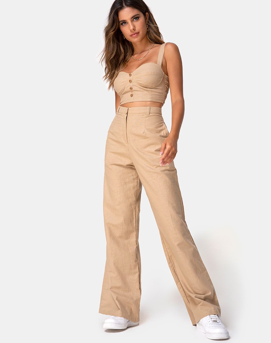 Afbeelding van Tanira broek in Taupe