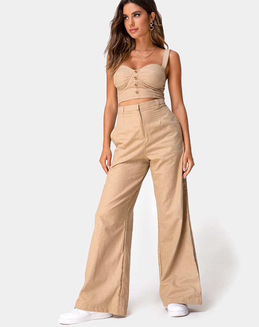 Afbeelding van Tanira broek in Taupe