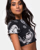 Afbeelding van Tindy Top in Black Dragon