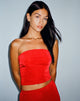 Afbeelding van Tiska Bandeau Top Rood