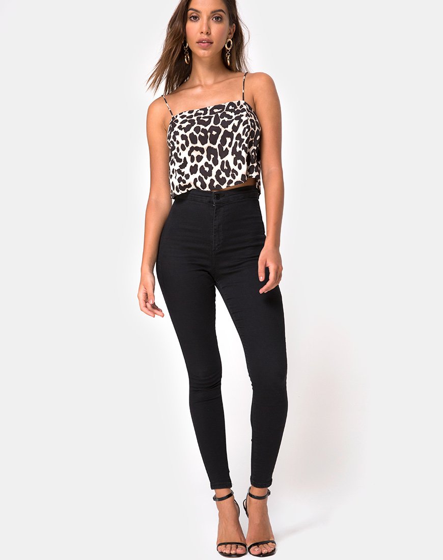 Afbeelding van Tistara Cami Top in Oversized Jaguar