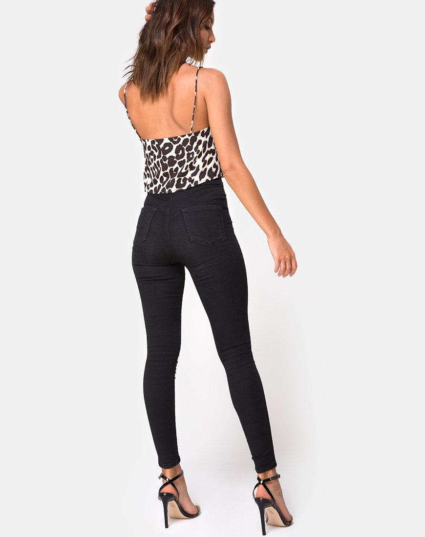 Afbeelding van Tistara Cami Top in Oversized Jaguar
