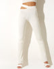 Afbeelding van Kharisma broek in Rib Star wit