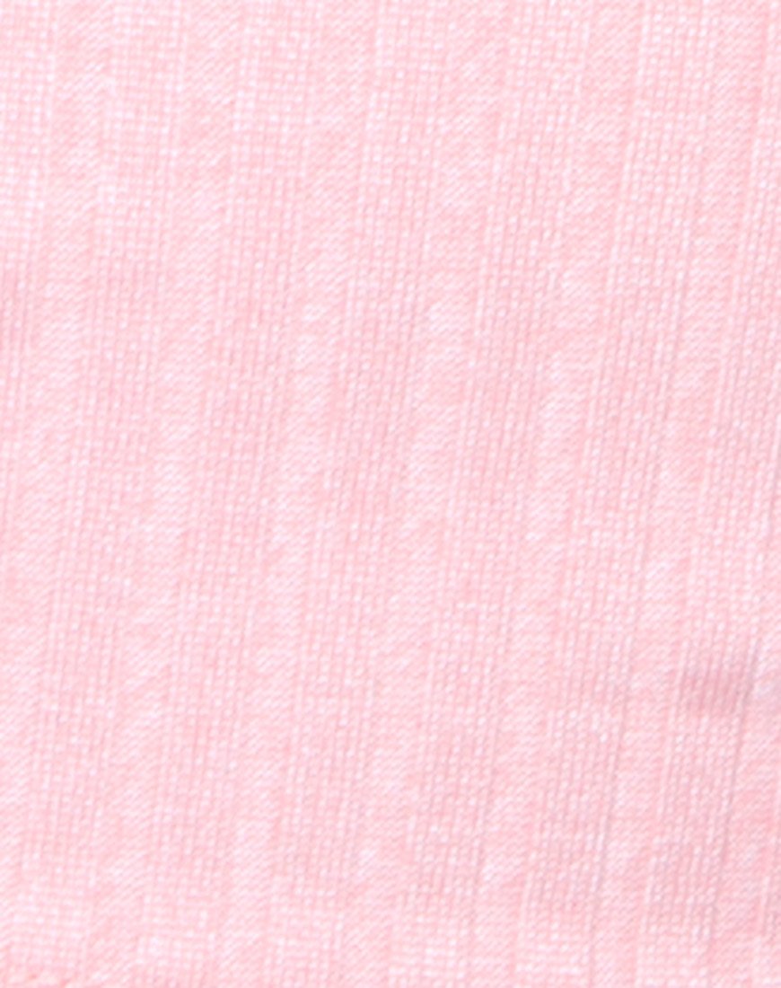 Afbeelding van Tube Top in Geribd Blush