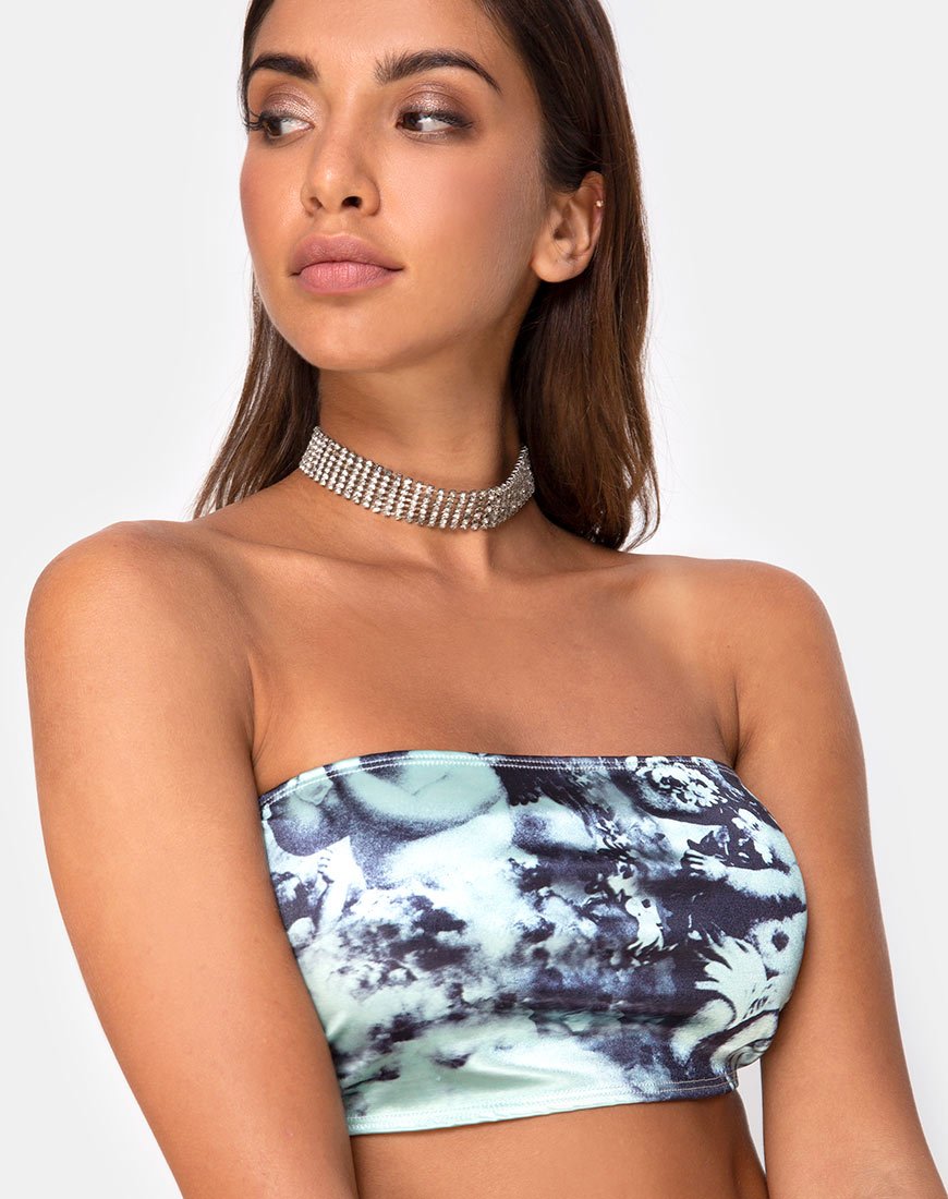 Afbeelding van Tube Top in Mint Cherubijn