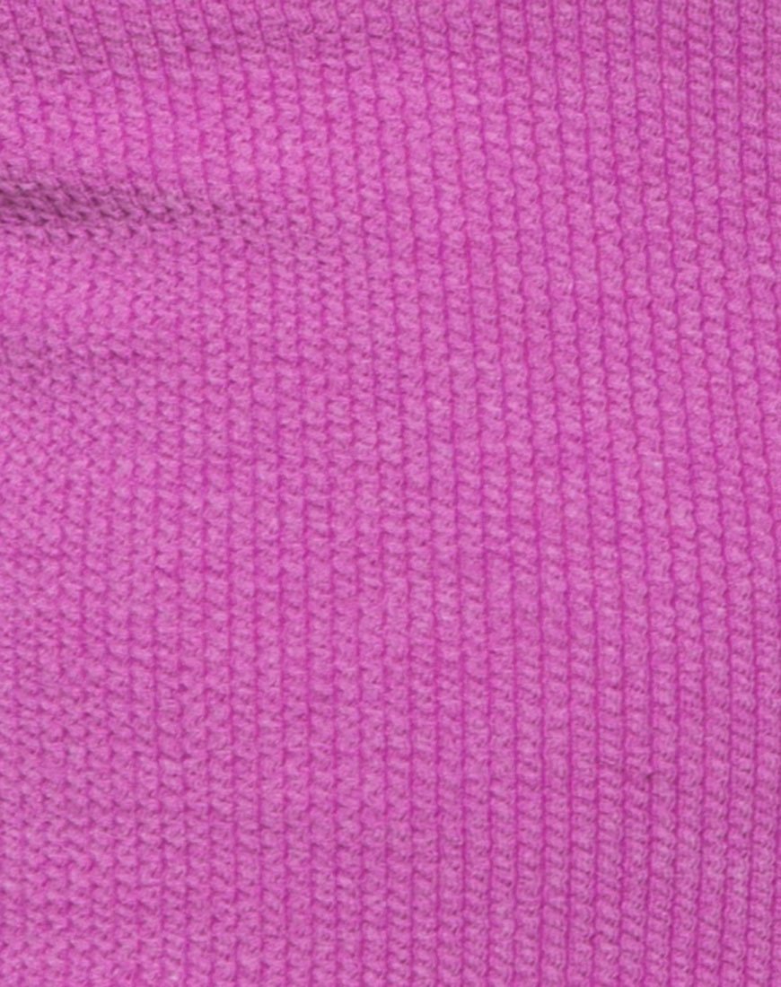 Afbeelding van Tube Top in Baby Rib Violet
