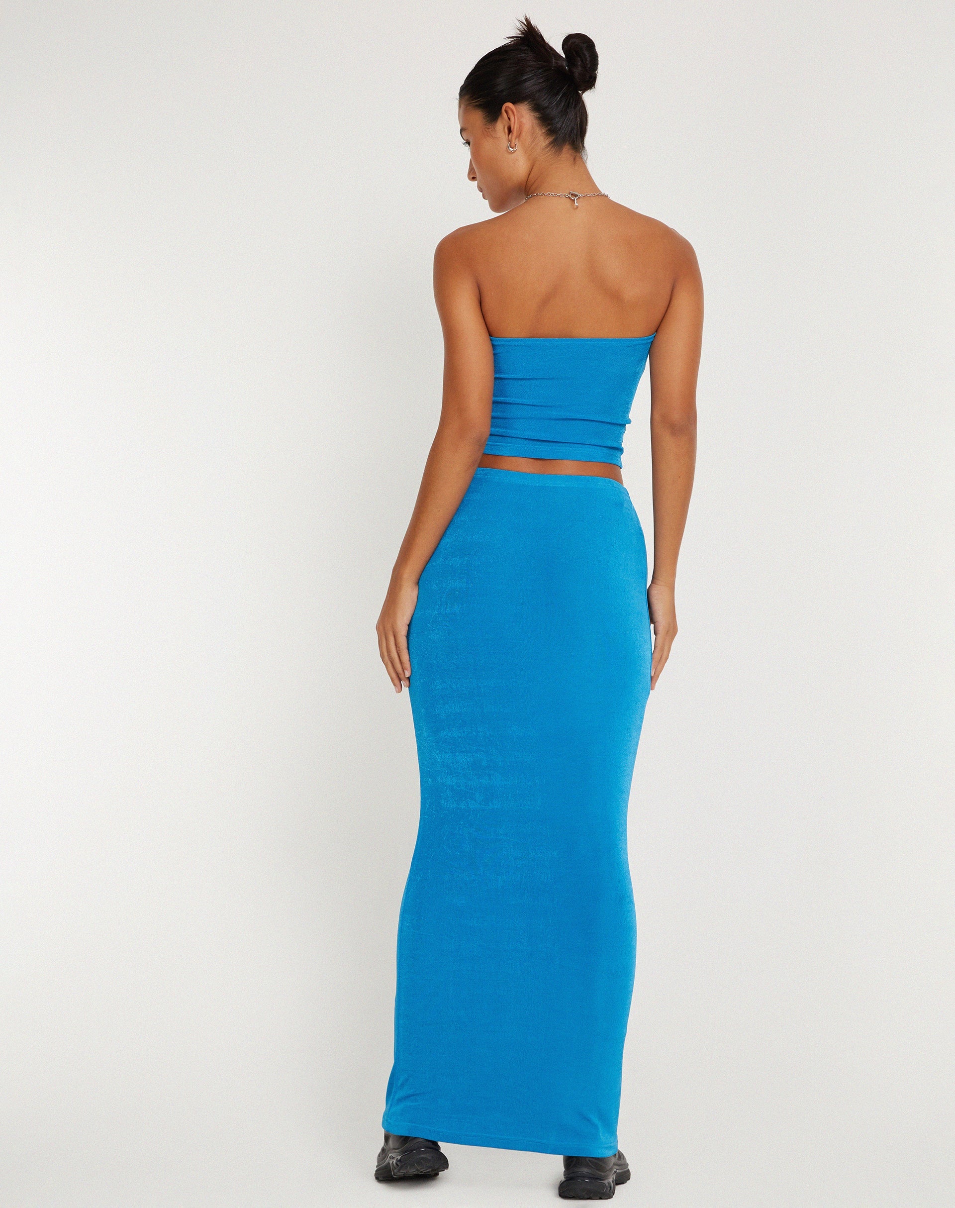 Afbeelding van Tiska Bandeau Top in Electric Blue
