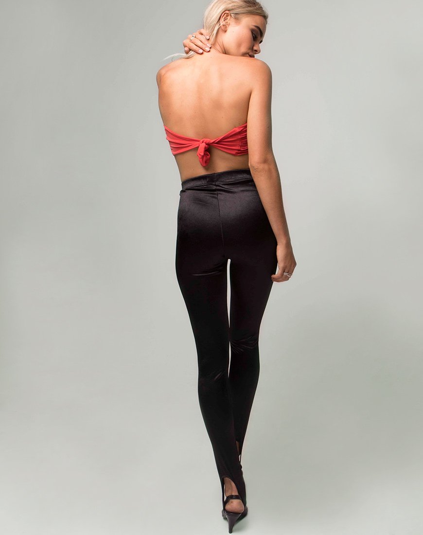 Afbeelding van Twisted Bandeau Top in Burnt Orange