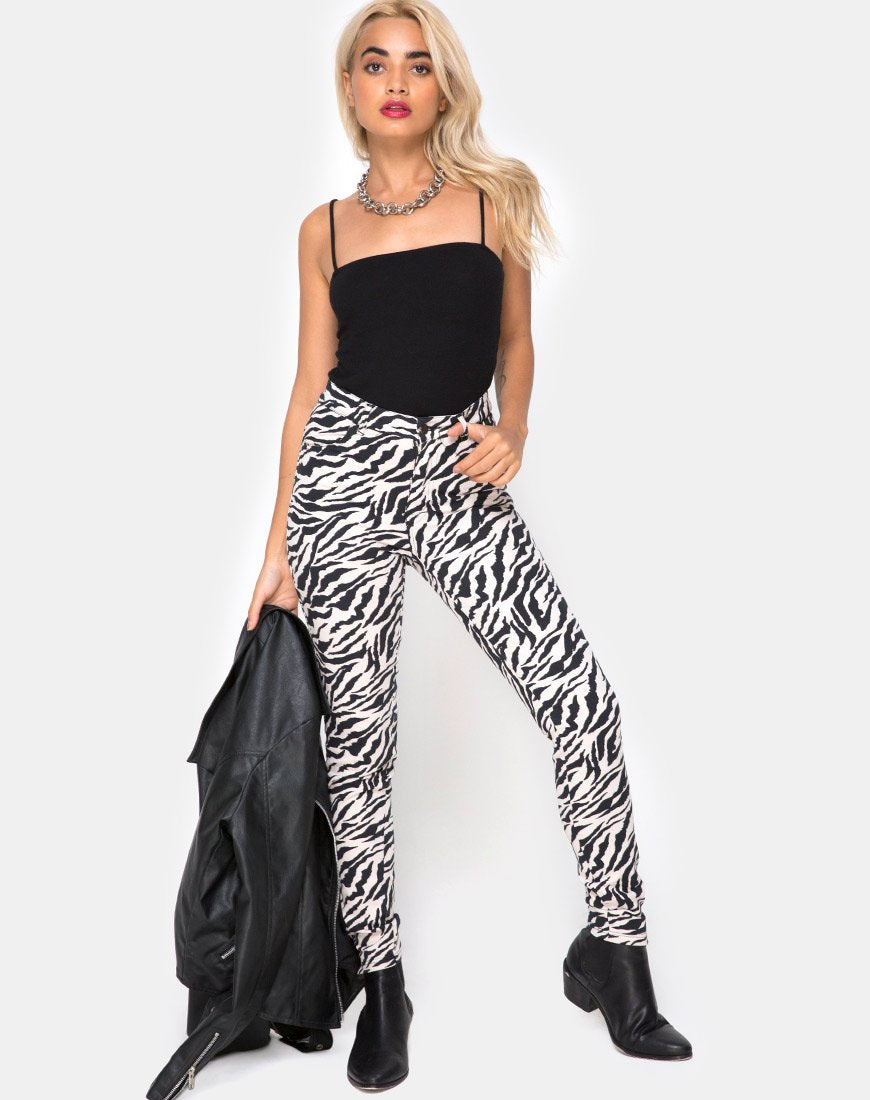 Ultimate Jeans in jaren 90 zebra