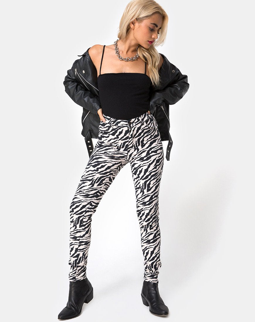 Afbeelding van Ultimate Jeans in 90s Zebra