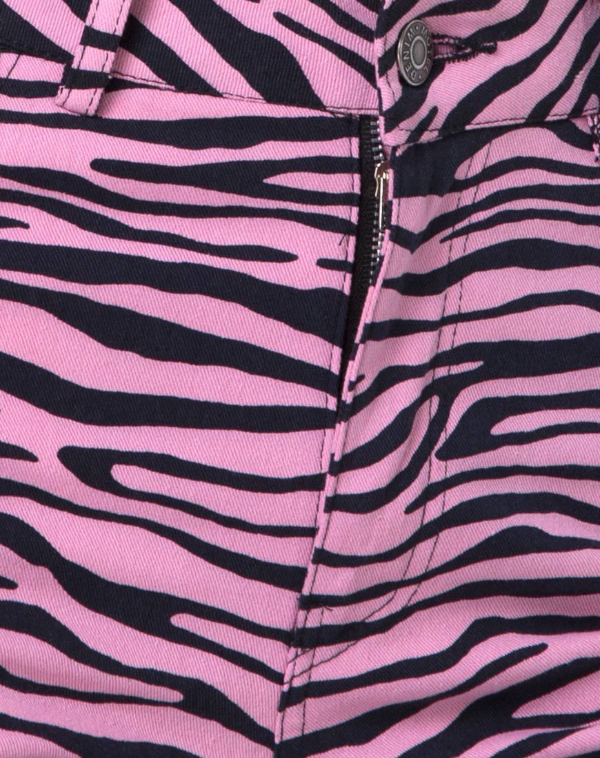 Afbeelding van Ultimate Jean in Zips Zebra Roze