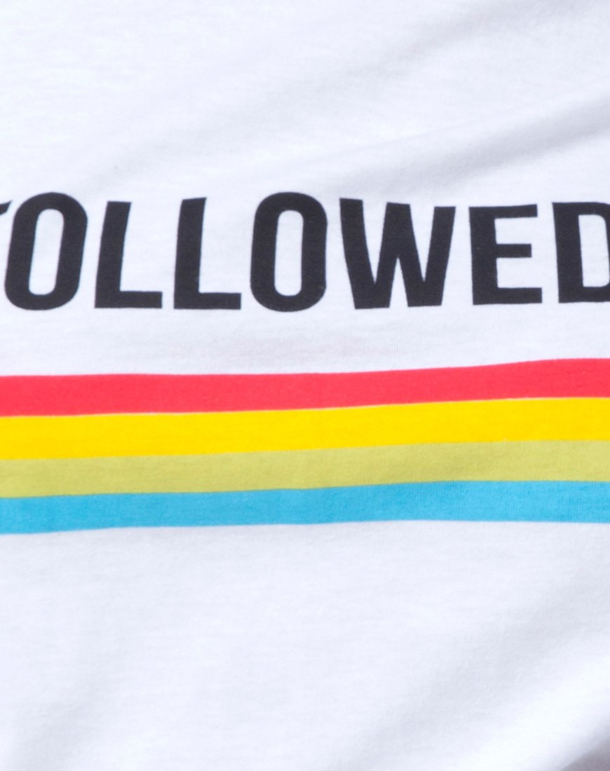 Afbeelding van Oversize Basic T-shirt in I unfollowed You