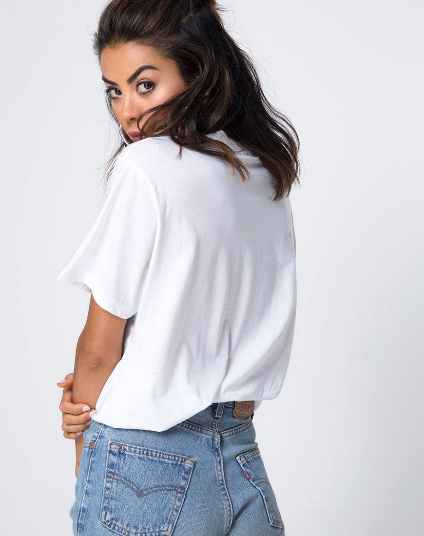 Oversized Basic T-shirt in I unfollowed You