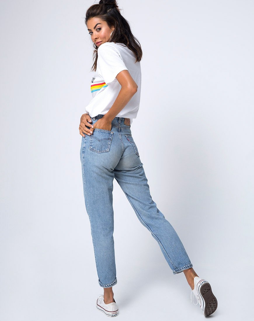 Afbeelding van Oversize Basic T-shirt in I unfollowed You