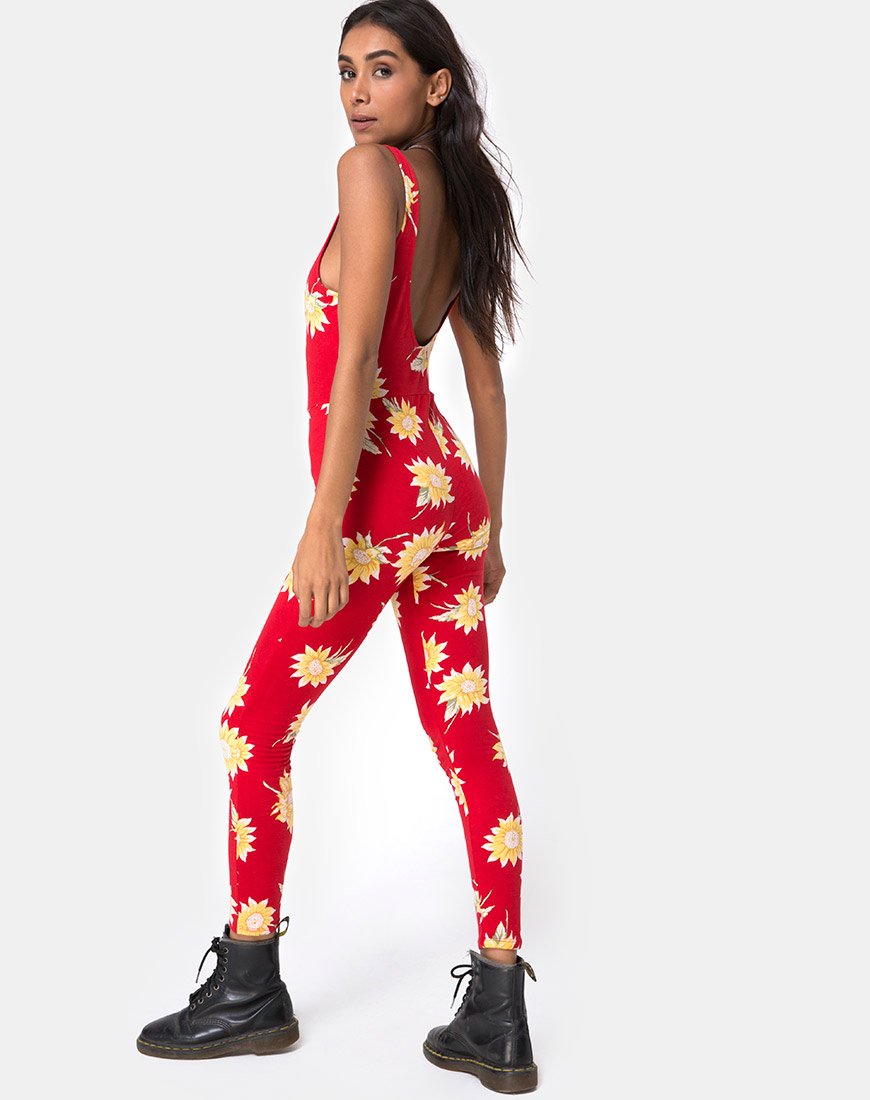 Unitard in zonnige dagen