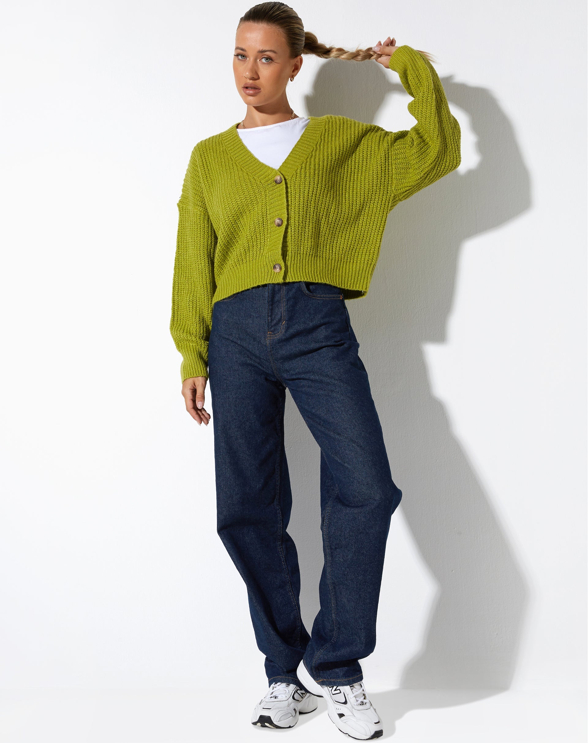 Afbeelding van Faya Vest in Knit Sour Apple